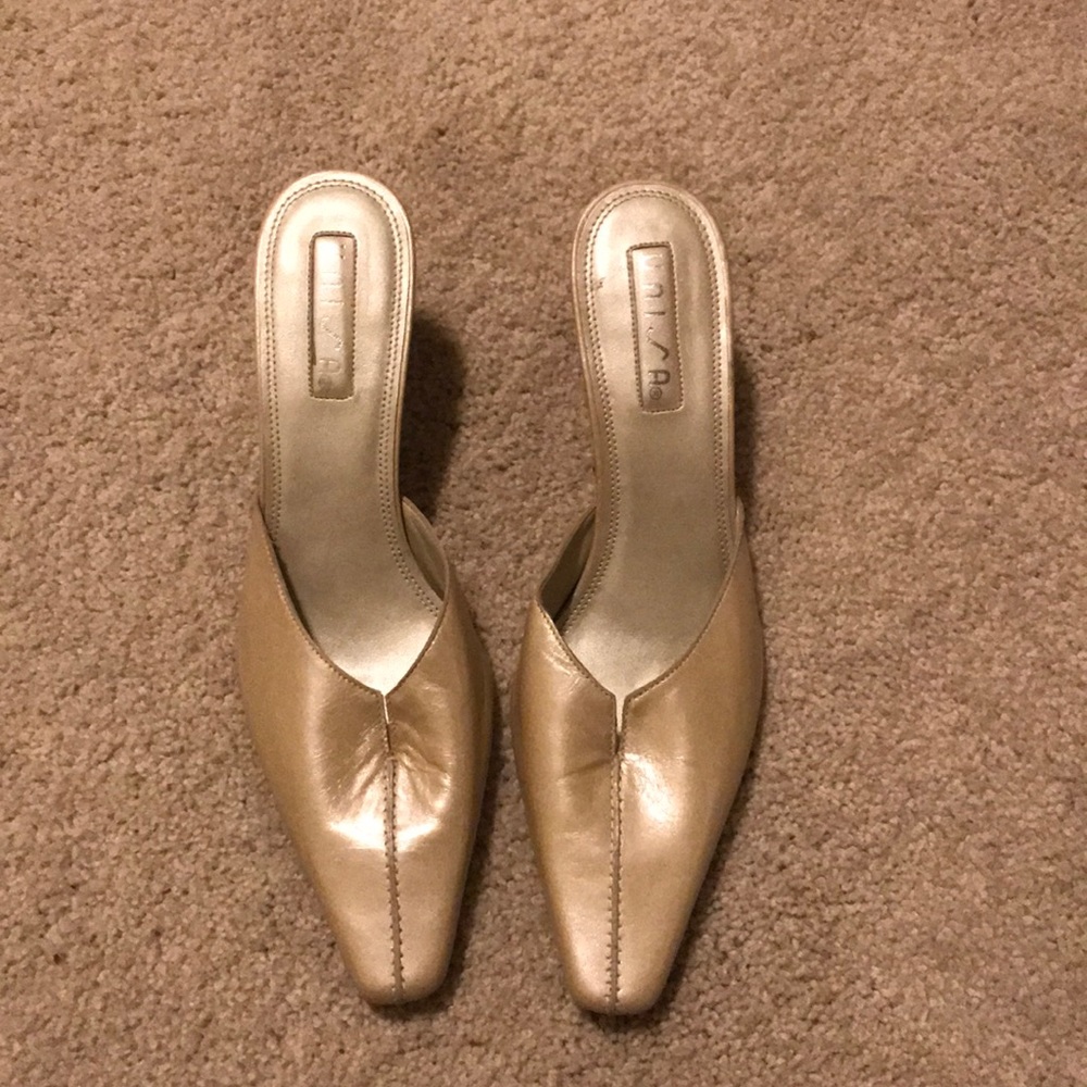 UNISA light gold colored heels 7.5 M